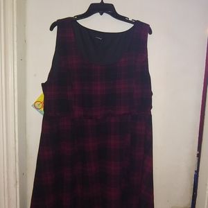 Plaid Skater dress
